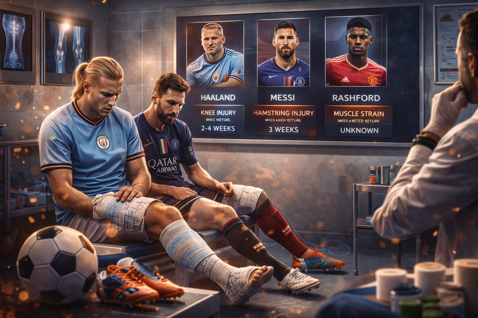 Chấn thương ảnh hưởng đội hình 